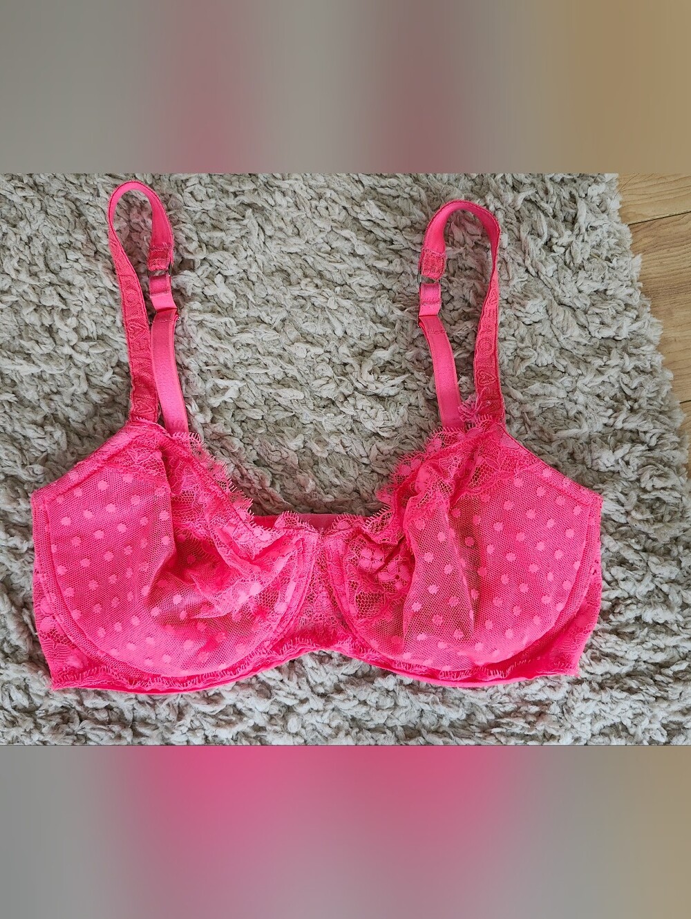Victoria's Secret Hot Pink Bra